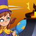 Screenshot from Hat in Time - Hat Kid isn't happy