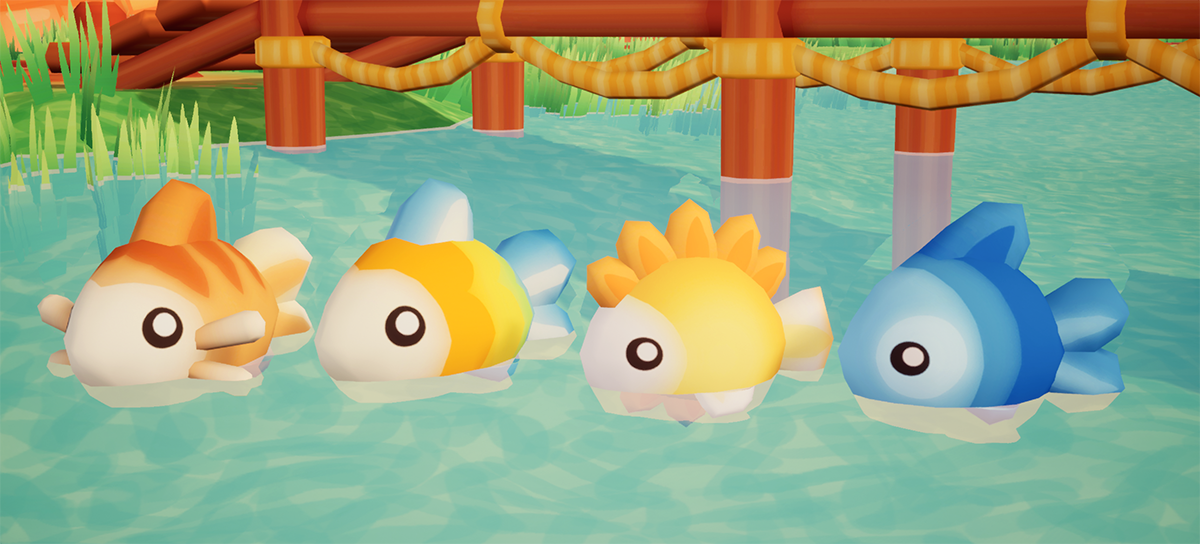 First look at fish in the game