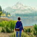 September indie game releases - Meredith looking over the lake in Lake