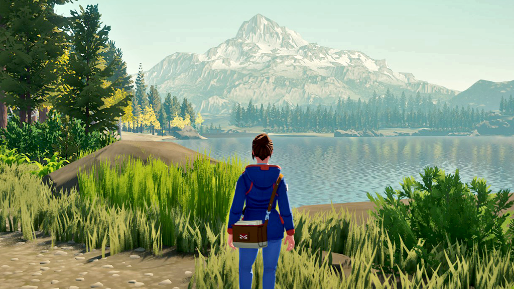 September indie game releases - Meredith looking over the lake in Lake