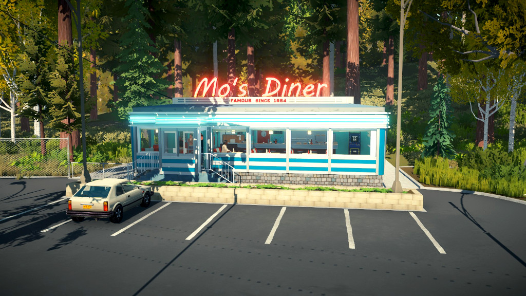 Mo's Diner - only the best blueberry pie in town!
